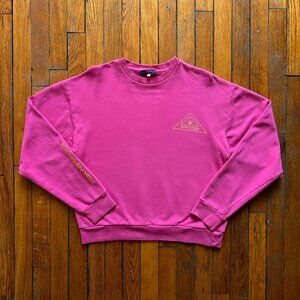 Gosha Rubchinskiy Arctic Sweatshirt SS15‎ Men Medium Pink Yellow Long Sleeve